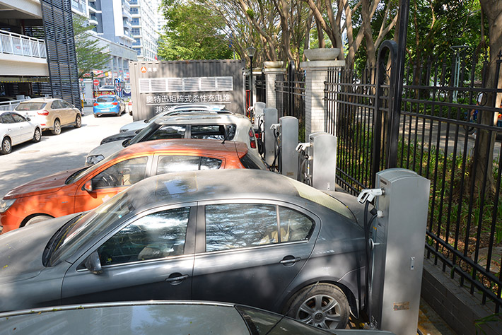巴士集團(tuán)僑城東公交總站充電站工程