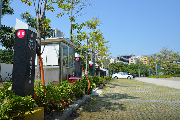 沙井文體廣場充電站工程