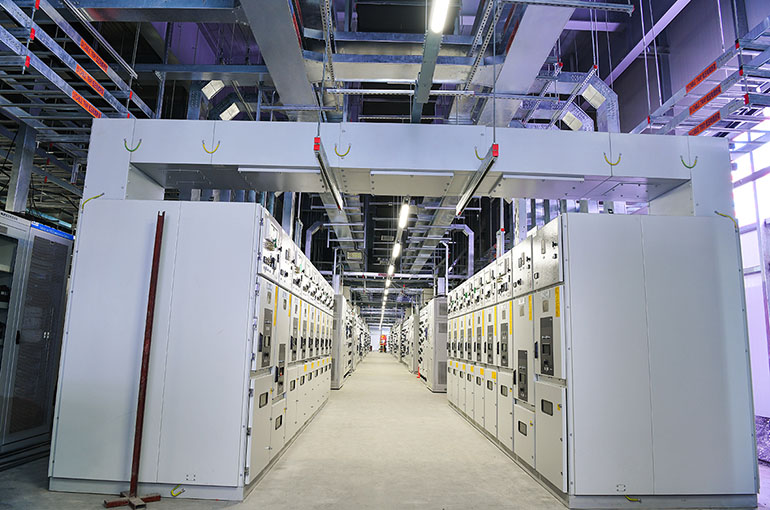 廣州富士康超視堺(康寧項(xiàng)目)電氣安裝工程32X1600KVA高壓配電工程