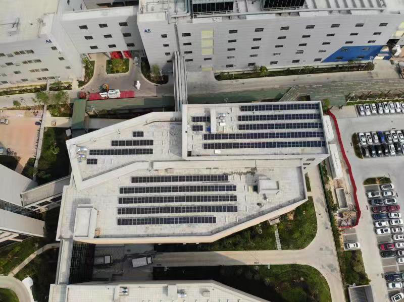 東莞新能安科技有限公司550KW光伏+儲能項目