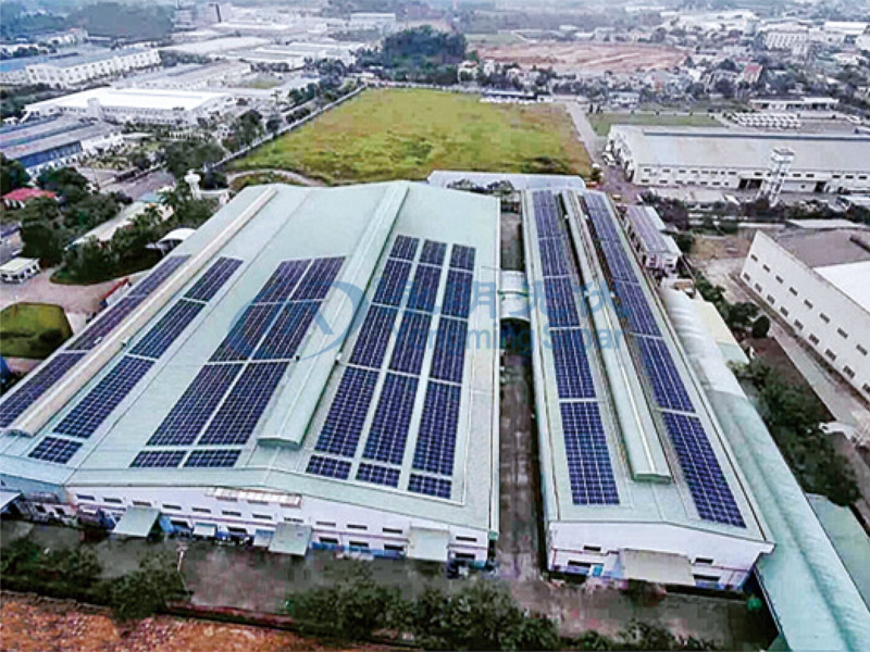 永福崇瑋工業(yè)有限公司743.85KW光伏發(fā)電