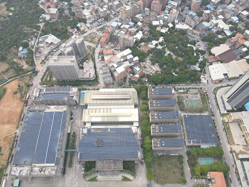 東莞百一電子有限公司3546KW工廠光伏電站順利并網(wǎng)