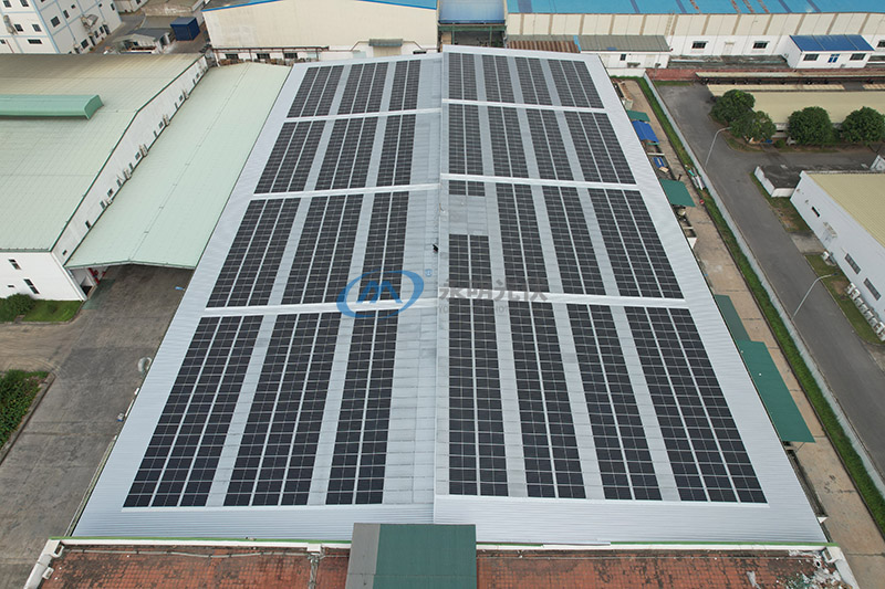 胡連電子(越南)責(zé)任有限公司675.99KW光伏發(fā)電站