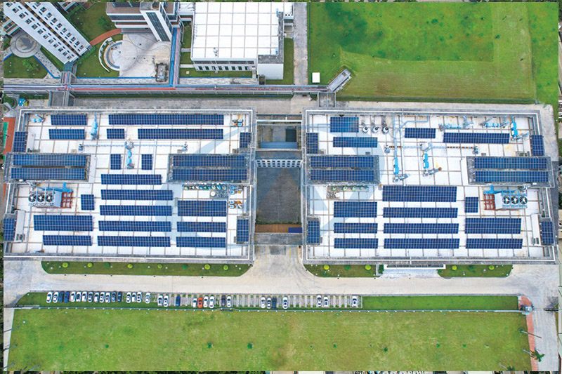 東莞精達電子有限公司887KW光伏發(fā)電項目
