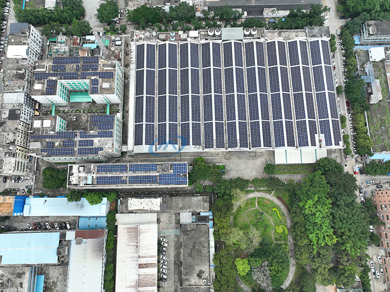 聯(lián)業(yè)制衣(東莞)有限公司2481KW光伏發(fā)電站