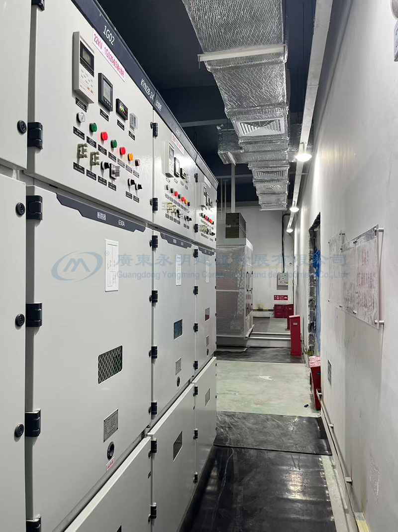 勝宏科技（泰國）有限公司6x2500 KVA變壓器安裝及低壓配電工程